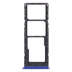 Per Tecno Spark 5 Air KD6a Vassoio per schede SIM + Vassoio per schede SIM + Vassoio per schede Micro SD (blu)