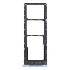 Per Infinix Hot 10s / Hot 10T X689B X689 X689C Vassoio per schede SIM + Vassoio per schede SIM + Vassoio per schede Micro SD (Argento)