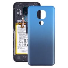 Copertura posteriore della batteria per Motorola Moto E7 Plus XT2081-1 (blu)
