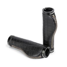1 coppia Promenda GR-502H Bicycle Mountain Bike Pieghevole Bike Blocchi Blocchi ergonomici Guanti a sfera (crack nero)