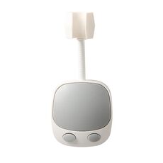 2 PZ Punch-Free Universal Moving Head Doccia Staffa Bagno Bagno regolabile Doccia Testa di fissaggio Telaio, Specifica: Grigio (Borsa opp)