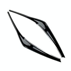 Autoadesivo della decorazione del foro del faro dell'automobile per Toyota Camry 2018+ (nero)