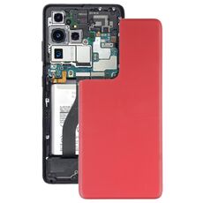 Cover posteriore batteria per Samsung Galaxy S21 Ultra 5G (rosso)