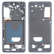 Per Samsung Galaxy S21 Cornice con cornice centrale (nera)