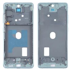 Per Samsung Galaxy S20 FE Cornice con cornice centrale con accessori (blu)