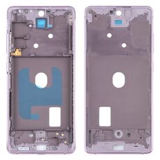 Per Samsung Galaxy S20 FE Cornice con cornice centrale con accessori (viola)