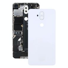 Erba Materiale Batteria Back Cover con lente della fotocamera per Asus Zenfone 5 Lite ZC600KL (bianco)