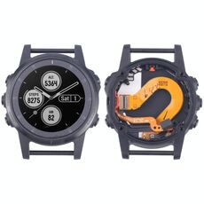 Assemblaggio completo dello schermo LCD e del digitalizzatore con telaio per Garmin Fenix ​​5s Plus (versione zaffiro) (nero)