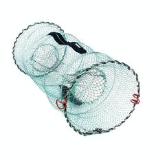 Cagabina di primavera Pesca Net Automatica Pieghevole Pieghevole Gamberetti Gamberetti rotondi Primavera Pesce rete (maglia crittografata grande)