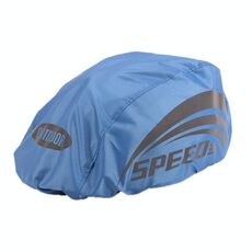 2 PCS Cycling Casco Cover per pioggia esterna Riflettente Riflettente Casco di sicurezza, Dimensioni: Dimensioni gratuite (blu (stile 1))