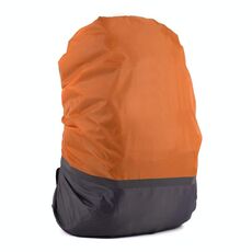 2 PCS Outdoor Mountaineering Colour Colour Cover Luminoso Cover Piove, Dimensioni: M 30-40L (Grigio + Arancione)