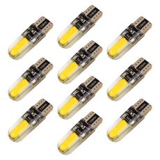 10 PCS T10 DC12V / 1W Auto Clearance Light Lamp Lamp perline (luce gialla)