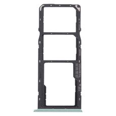 Per OPPO Realme C11 RMX2185 Vassoio per schede SIM + Vassoio per schede SIM + Vassoio per schede Micro SD (verde)