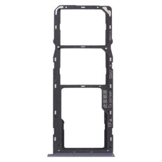 Per OPPO Realme C11 RMX2185 Vassoio per schede SIM + Vassoio per schede SIM + Vassoio per schede Micro SD (grigio)