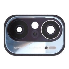 Coperchio dell'obiettivo della fotocamera per Xiaomi Poco F3 (48MP) M2012K11AG (Argento)