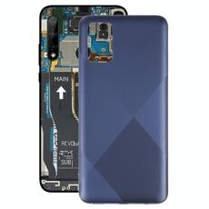 Cover posteriore batteria per Samsung Galaxy A02s (blu)