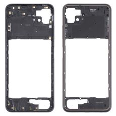 Per Samsung Galaxy A22 5G Cornice con cornice centrale (nera)