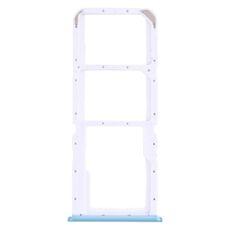 Per OPPO Realme 7i RMX2103 Vassoio per schede SIM + Vassoio per schede SIM + Vassoio per schede Micro SD (blu)