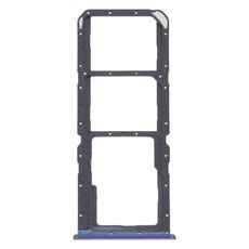 Per OPPO Realme C17 RMX2101 Vassoio per schede SIM + Vassoio per schede SIM + Vassoio per schede Micro SD (blu)