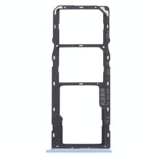 Per OPPO Realme C12 RMX2189 Vassoio per schede SIM + Vassoio per schede SIM + Vassoio per schede Micro SD (blu)