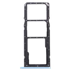 Per OPPO Realme C20 / Realme C20A RMX3063, RMX3061 Vassoio per schede SIM + Vassoio per schede SIM + Vassoio per schede Micro SD (blu)