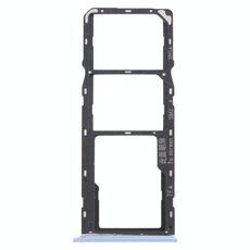Per OPPO Realme C11 (2021) RMX3231 Vassoio per schede SIM + Vassoio per schede SIM + Vassoio per schede Micro SD (blu)