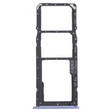 Per OPPO Realme 7 5G RMX2111 Vassoio per schede SIM + Vassoio per schede SIM + Vassoio per schede Micro SD (blu)