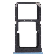 Per OPPO Realme V5 5G Vassoio per schede SIM + Vassoio per schede SIM / Vassoio per schede Micro SD (blu)