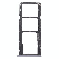 Per OPPO Realme C3 RMX2027, RMX2020, RMX2021 Vassoio per schede SIM + Vassoio per schede SIM + Vassoio per schede Micro SD (Grigio)