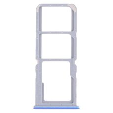Per OPPO A54 CPH2239 / A55 Vassoio scheda SIM 4G + Vassoio scheda SIM + Vassoio scheda micro SD (blu)