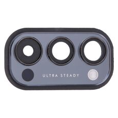 Per OPPO Reno4 5G PDPM00, PDPT00, CPH2091 Copriobiettivo fotocamera (nero)