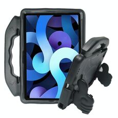 Per Lenovo Tab M10 FHD Plus 2 ° Gen TB-X606F Materiale EVA Bambini Bambini Anti Anti Caduta copertura protettiva con staffa di pollice (nero)