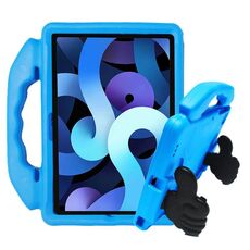Per Lenovo Tab M10 FHD Plus 2 ° Gen TB-X606F Materiale EVA Bambini Appartamento Anti Anti Caduta copertura protettiva Shell con staffa di pollice (blu)