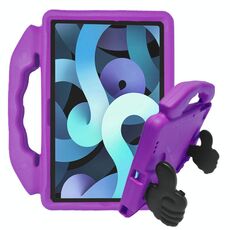 Per Lenovo Tab M10 FHD Plus 2nd Gen TB-X606F Materiale EVA Materiale per bambini Anti Anti Caduta copertura protettiva Shell con staffa di pollice (viola)