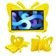 Per Huawei MediaPad M5 8.4 / M6 8.4 / M3 8.0 / M3 8.4 / T3 8.0 / Honor Waterplay 8.0 Cavalletto a farfalla Custodia per tablet per bambini EVA (giallo)