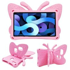 Per Huawei MediaPad M5 8.4 / M6 8.4 / M3 8.0 / M3 8.4 / T3 8.0 / Honor Waterplay 8.0 Cavalletto a farfalla Custodia per tablet per bambini in EVA (rosa)