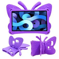 Per Huawei MediaPad M5 8.4 / M6 8.4 / M3 8.0 / M3 8.4 / T3 8.0 / Honor Waterplay 8.0 Cavalletto a farfalla Custodia per tablet per bambini in EVA (viola)