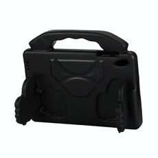 Per Lenovo Tab M10 HD 2nd Gen TB-X306X / F / N Case in tavoletta antiurto EVA con staffa di pollice (nero)