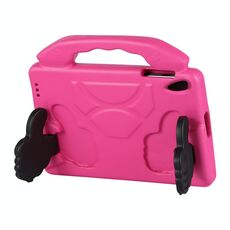 Per Lenovo Tab M10 HD 2nd Gen TB-X306X / F / N 2020 EVA Custodia in tavoletta antiurto antiurto con staffa di pollice (Rosa rossa)