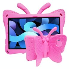 Per Lenovo Tab M10 PLUS TB-X606F / x 10.1 Stile staffa a farfalla in EVA Bambini Cassa protettiva per la prova di caduta (rossa)