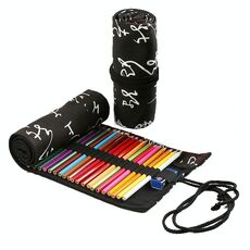 2 pezzi 36 fori Black Calligraphy Calligraphy Pen Tenda Penna Sketch Sketch Color Matita Borsa