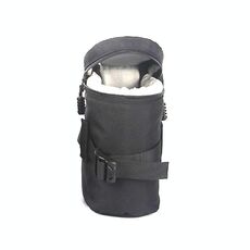 5603 Borsa per lenti per fotocamera SLR impermeabile resistente all'usura e antiurto, Dimensioni: XL (Nero)