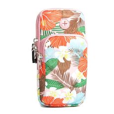 2 Pz B031 Esecuzione del telefono cellulare Sport Bracciolo Borsa sportiva all'aperto Fitness Borsa da cellulare Borsa da polso Borsa da polso (Rosa)