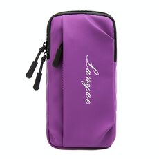 Correre il sacchetto del braccio del telefono cellulare Sport Yoga Fitness Borsa per cellulare del fitness (B221 viola)
