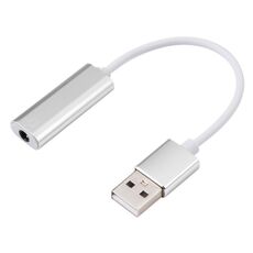 HiFi Magic Voice 7.1ch USB Sound Scheda (Argento)
