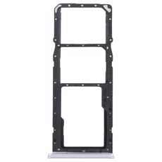 Per OPPO Realme 7 (Globale) Vassoio per schede SIM + Vassoio per schede SIM + Vassoio per schede Micro SD (Argento)