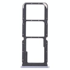 Per OPPO A55 PEMM00, PEMM20, PEMT00, PEMT20 Vassoio per schede SIM + Vassoio per schede SIM + Vassoio per schede Micro SD (nero)
