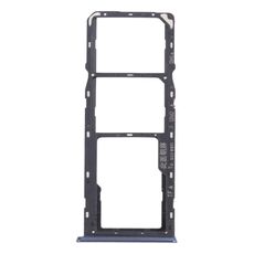 Per OPPO A35 CPH2179 Vassoio per schede SIM + Vassoio per schede SIM + Vassoio per schede Micro SD (nero)