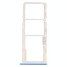 Per OPPO A35 CPH2179 Vassoio per schede SIM + Vassoio per schede SIM + Vassoio per schede Micro SD (blu)