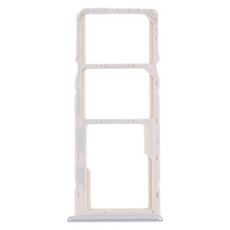 Per OPPO A35 CPH2179 Vassoio per schede SIM + Vassoio per schede SIM + Vassoio per schede Micro SD (bianco)